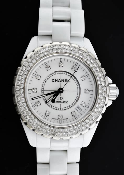 chanel j12 38mm white ceramic watch